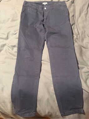 Cuisse de Grenouille France Men's Navy Cotton Chinos - Casual Slim Fit